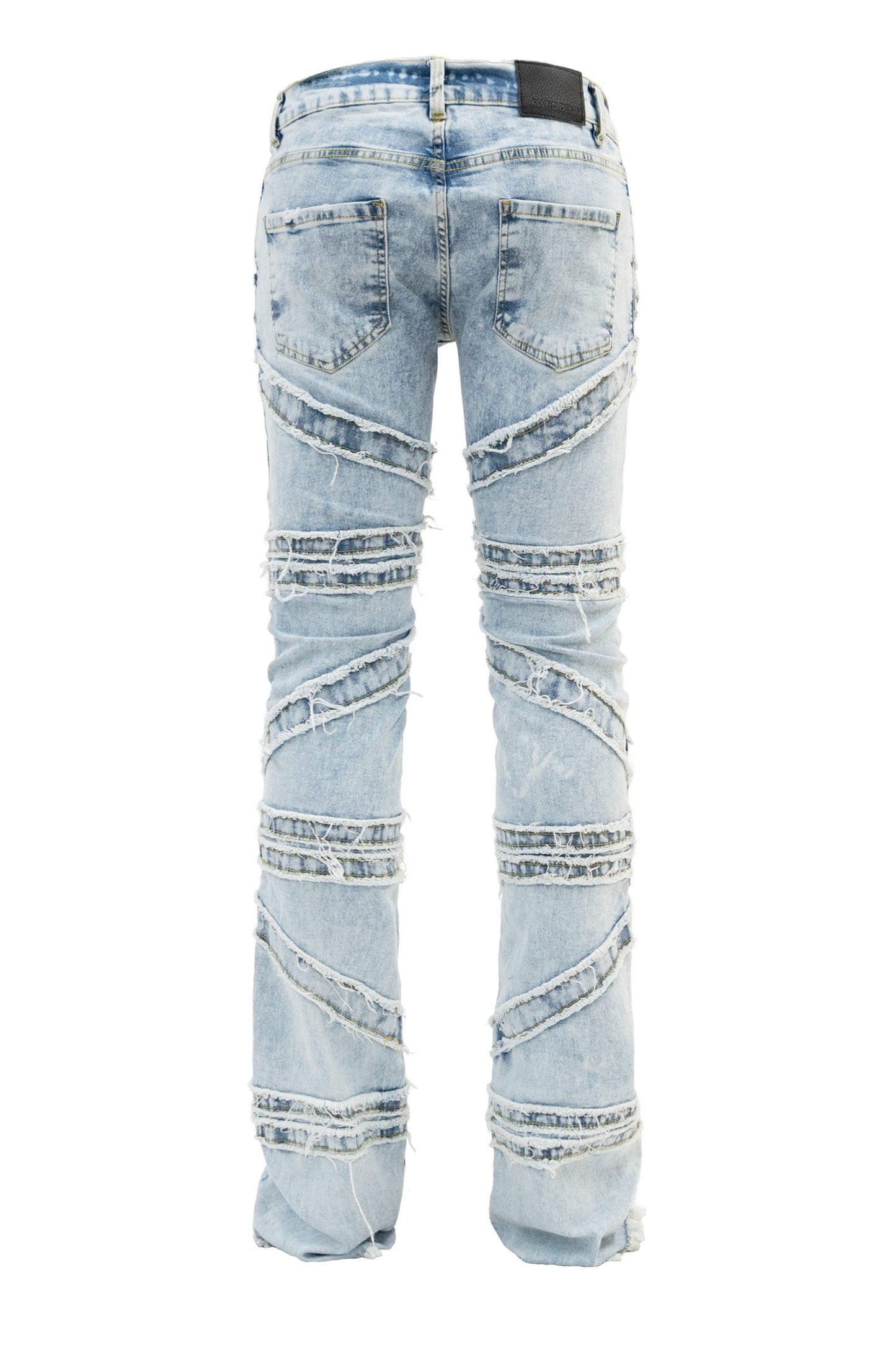 Men's Stacked Crossover Denim Jeans