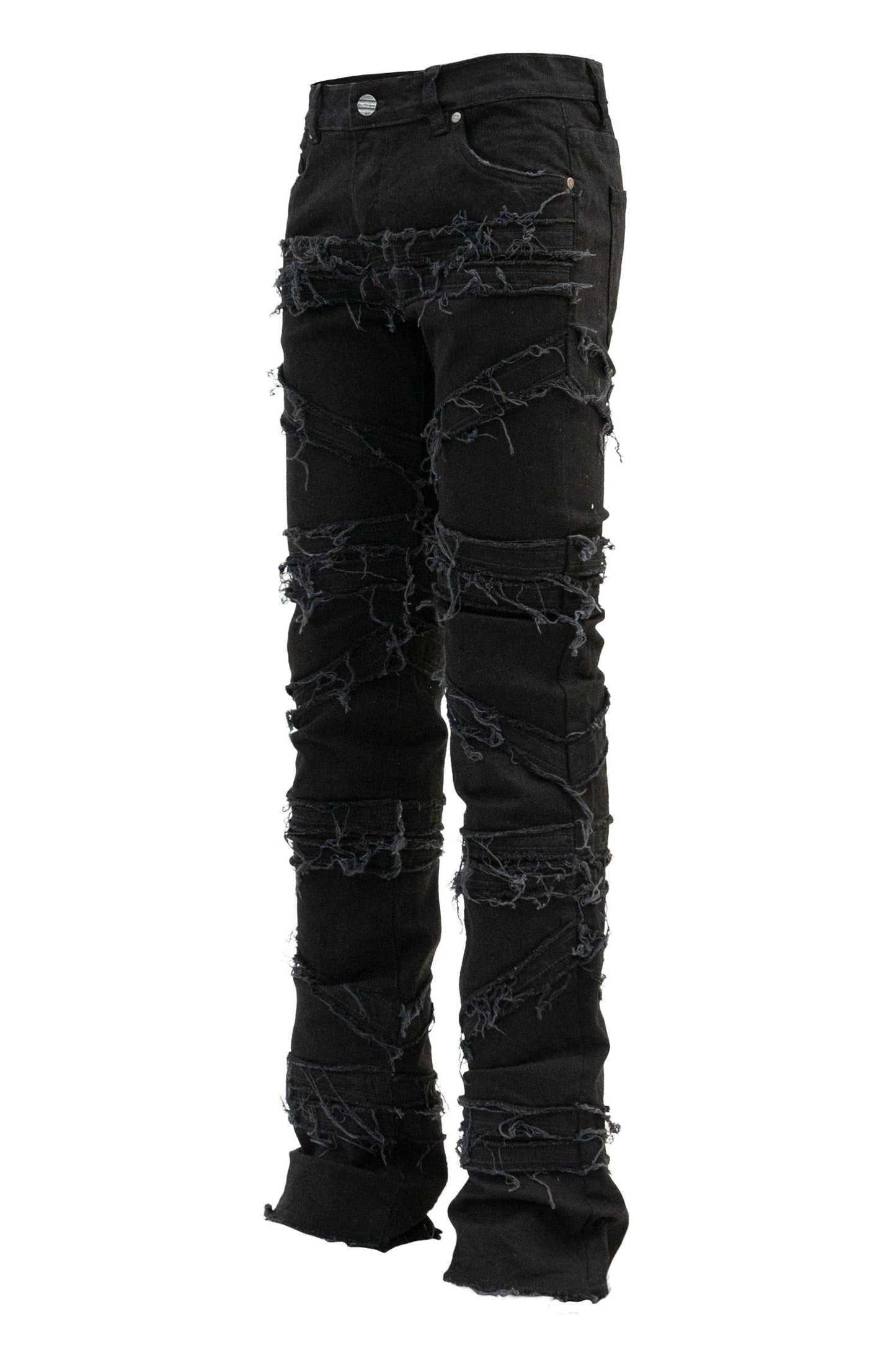 Men's Stacked Crossover Denim Jeans