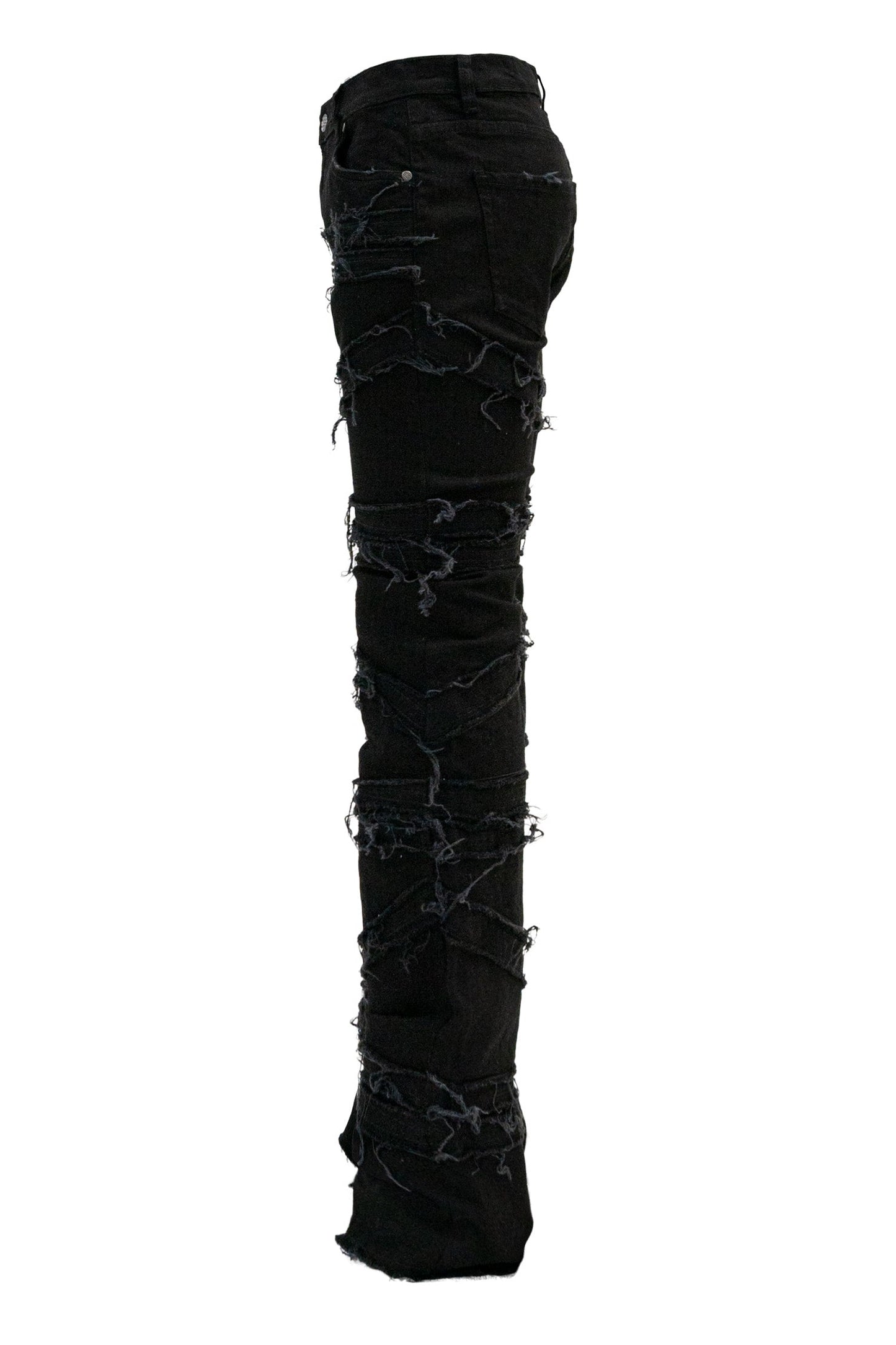 Men's Stacked Crossover Denim Jeans