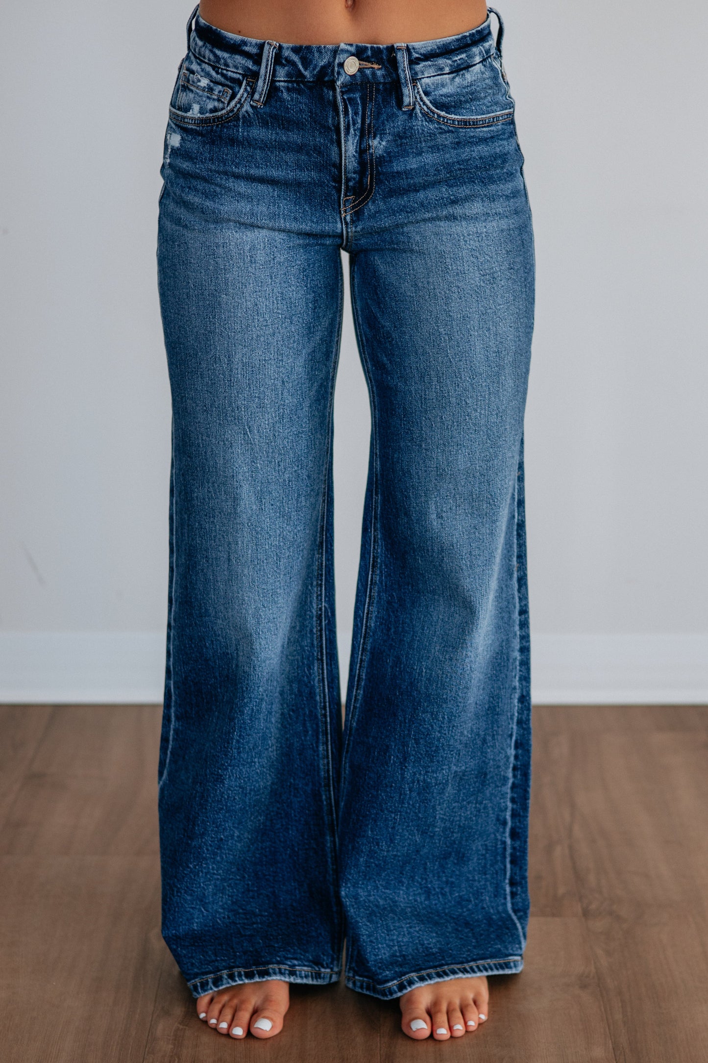 Olivia Vervet Jeans - Blissful