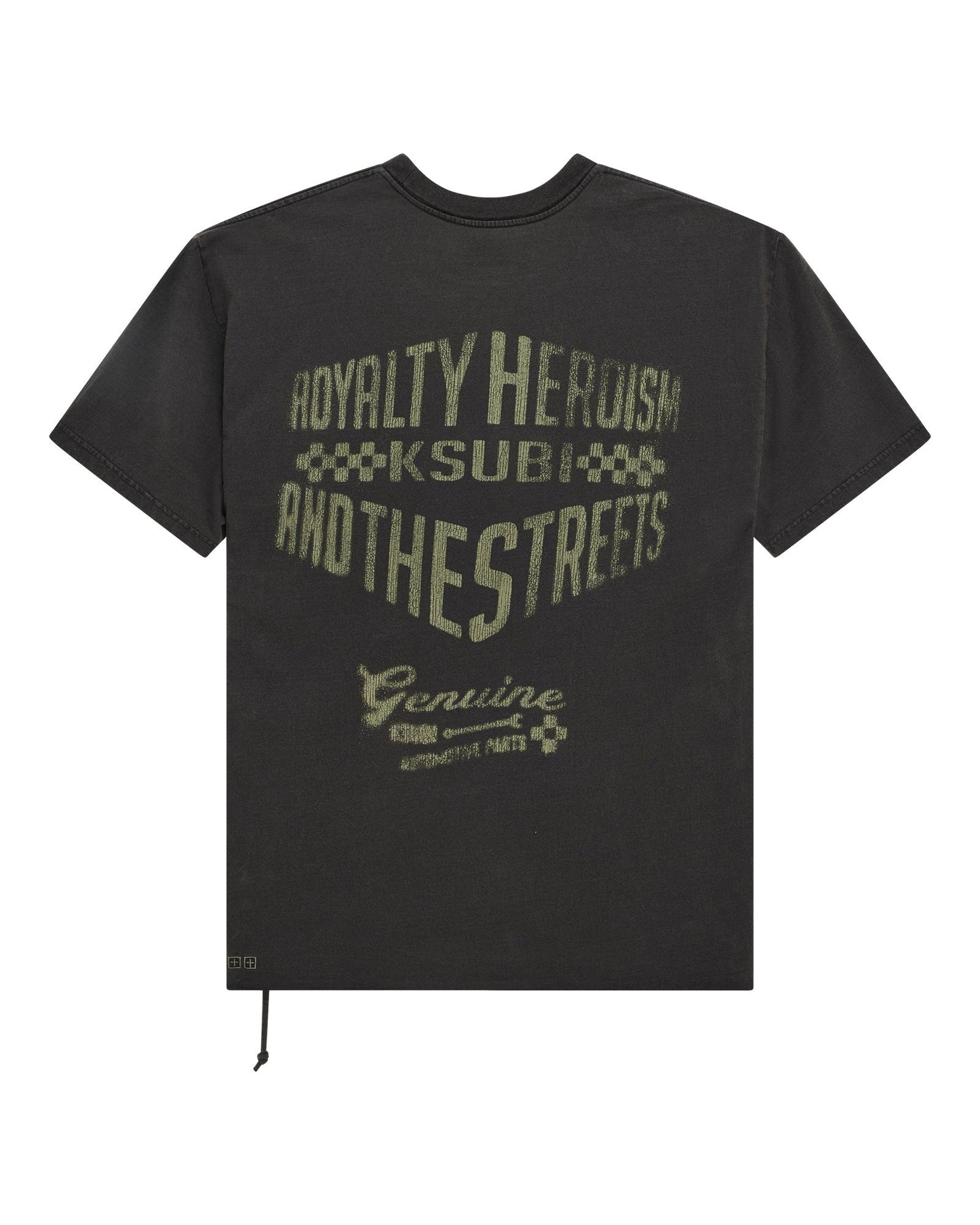 GARAGE BIGGIE SS TEE FADED BLACK