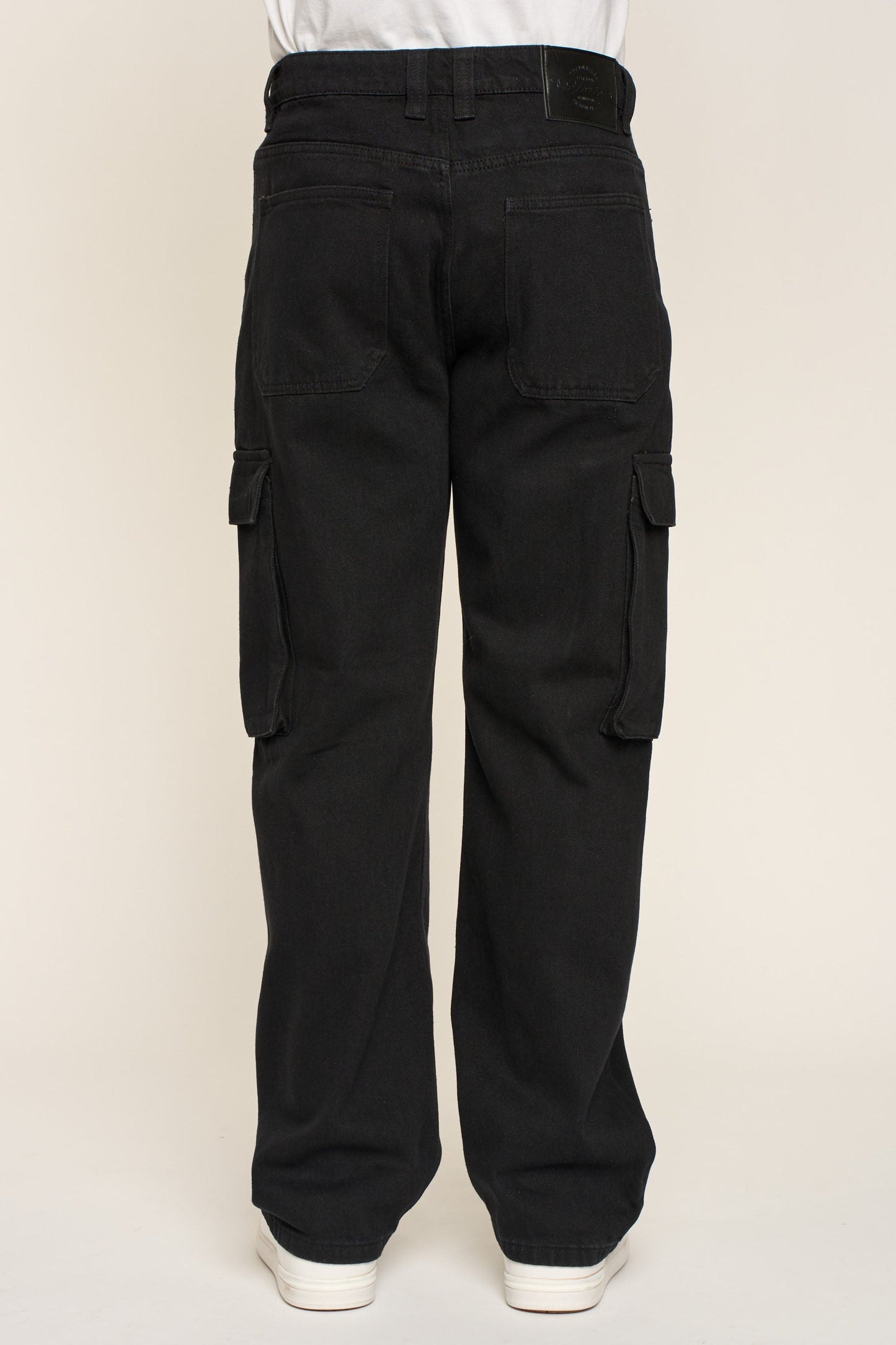 Baggy Fit Cargo Denim Jeans