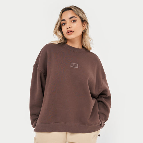 REWEAR Collective Sweatshirt - Slate Brown