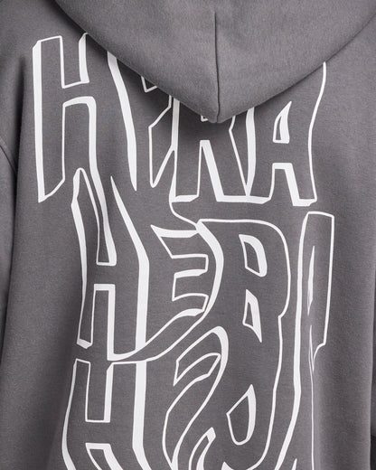 Mens Graffiti Oversized Hoodie