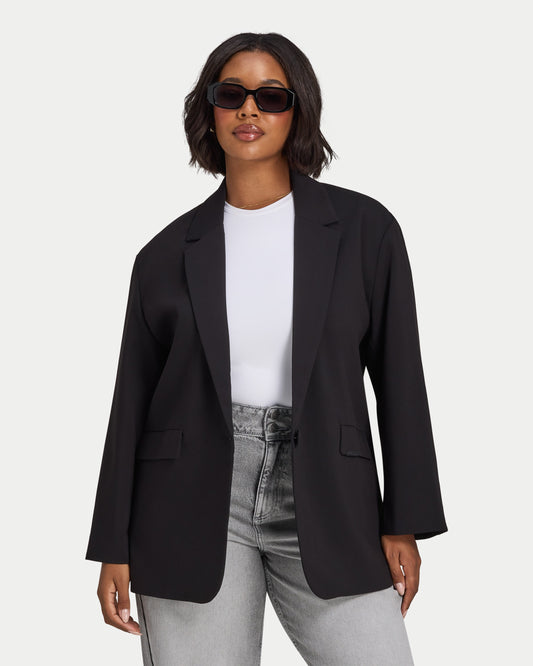 Womens Studio Oversized Blazer