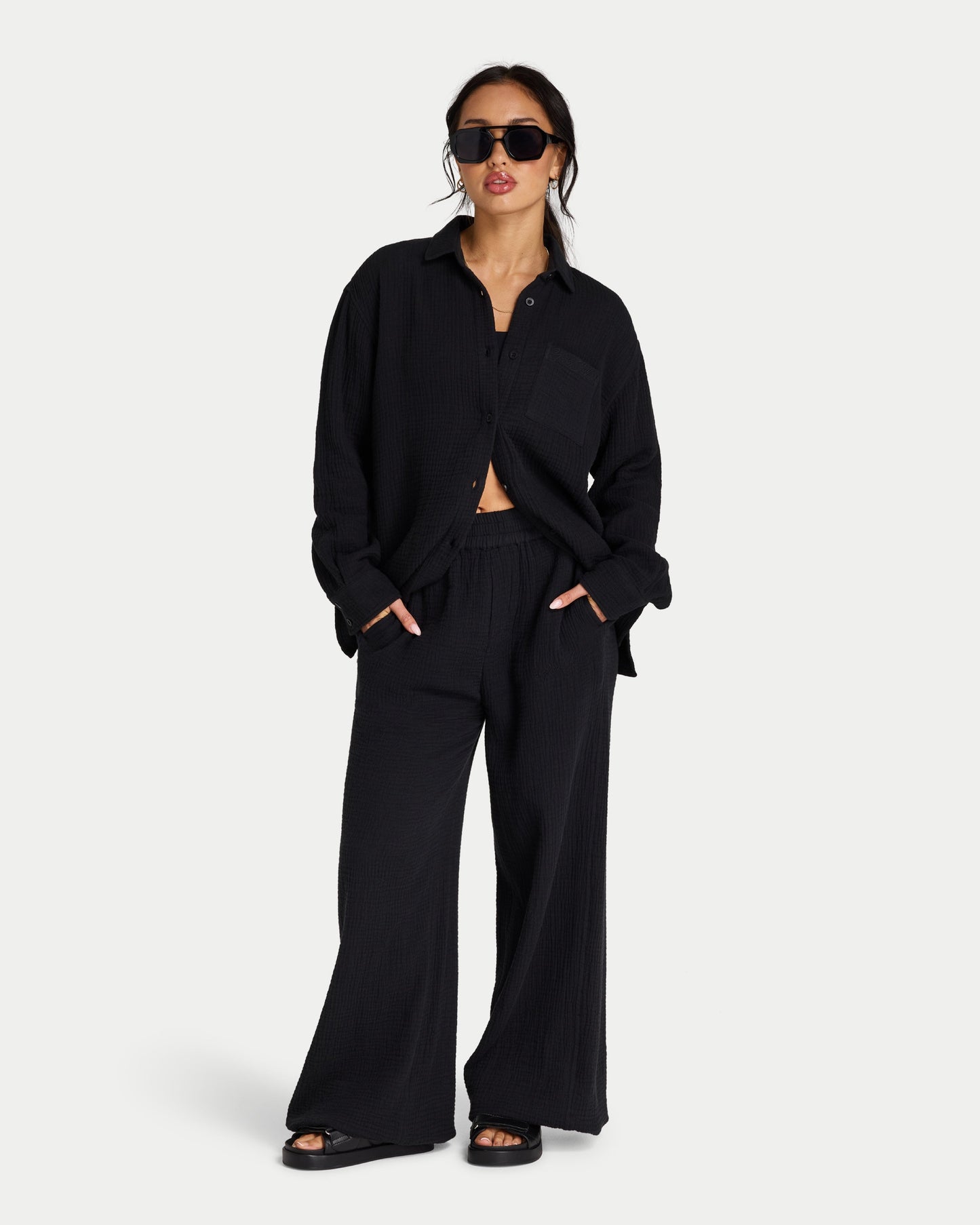 Womens Resort Long Sleeve Shirt
