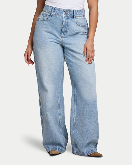 Womens Wide Leg Jean