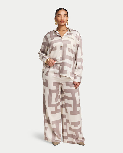 Womens Monogram Resort Shirt