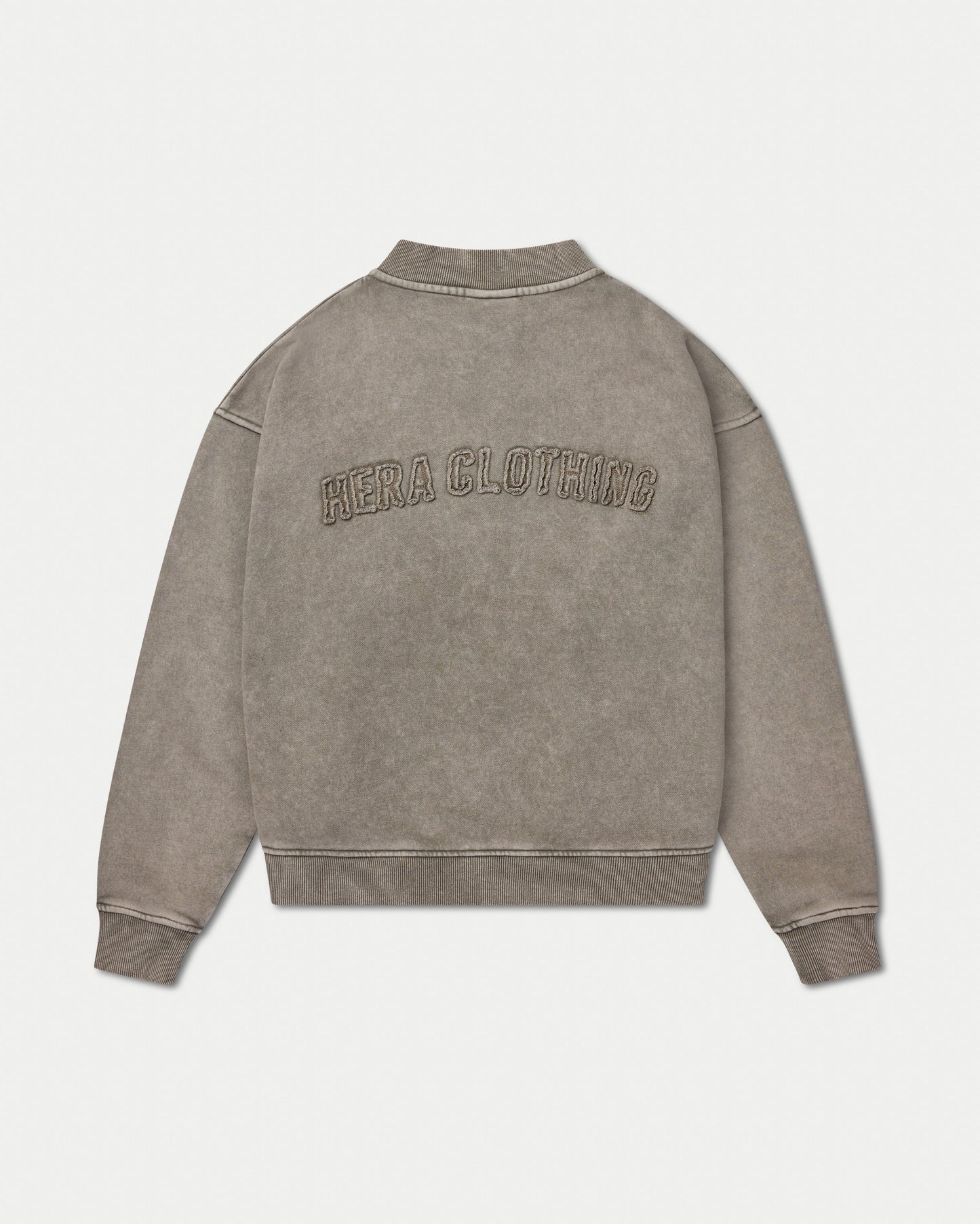 Womens Signature Washed Bomber Jacket