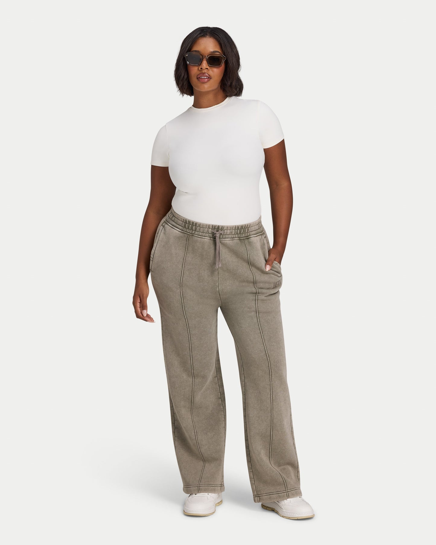 Womens Collective Straight Leg Sweatpant