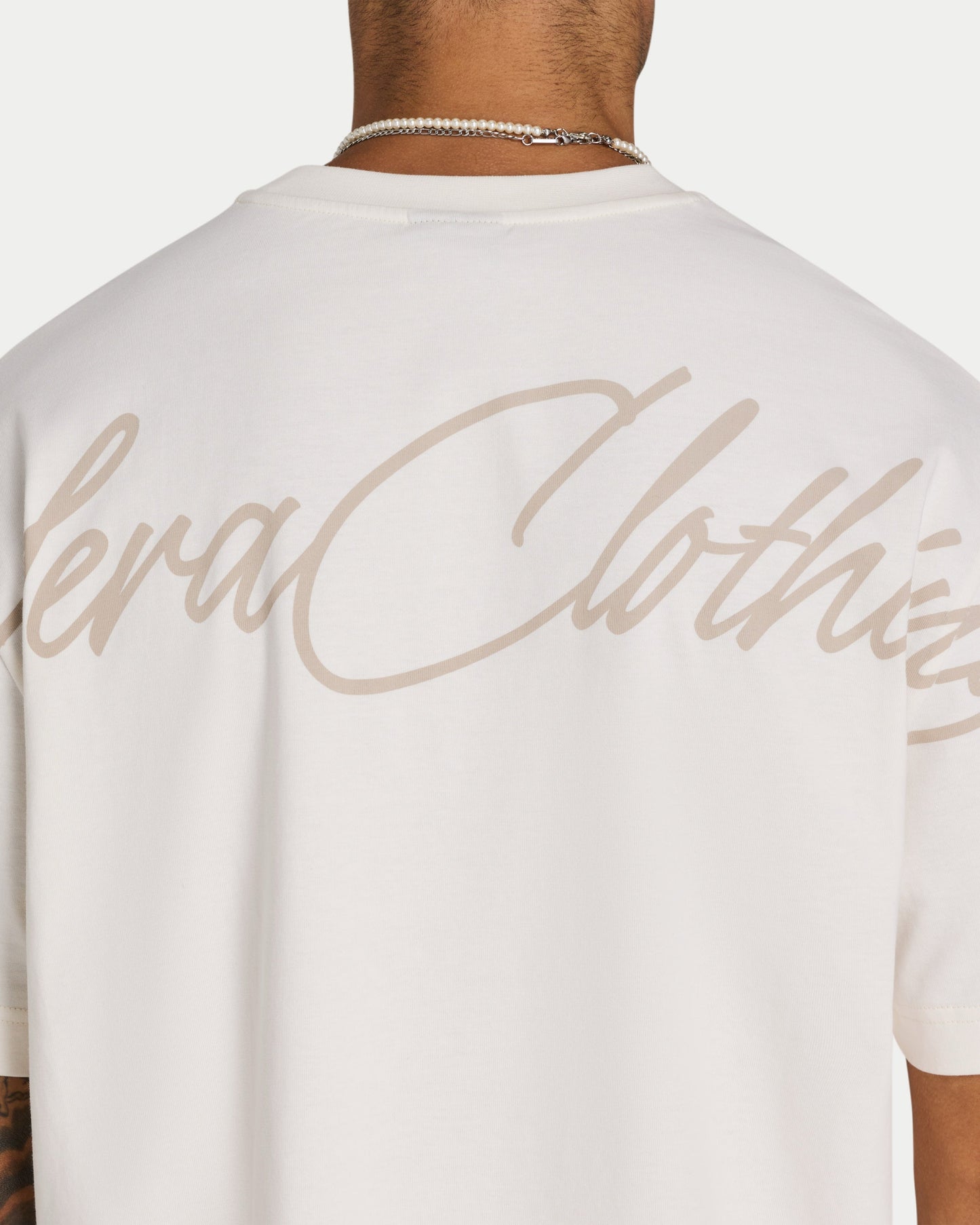 Mens Script Oversized T-shirt