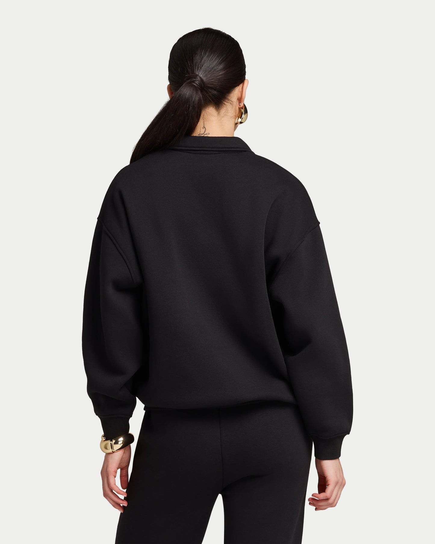 Womens Collective Collared Sweatshirt