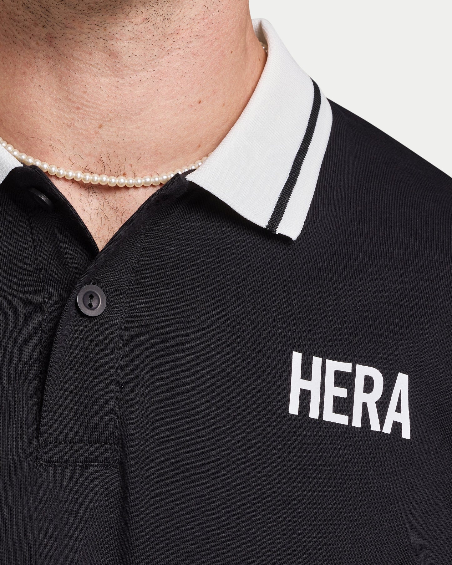Mens Staple Oversized Polo T-Shirt