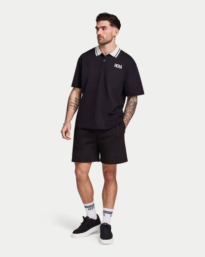Mens Staple Oversized Polo T-Shirt