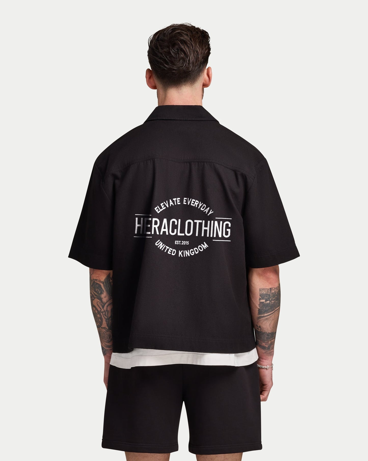 Mens Short Sleeve Cotton Shirt