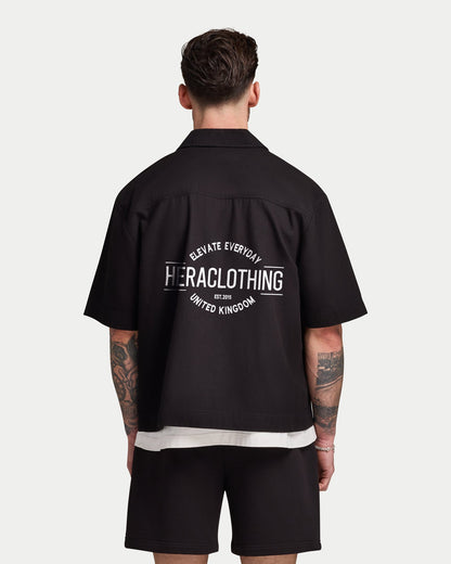 Mens Short Sleeve Cotton Shirt