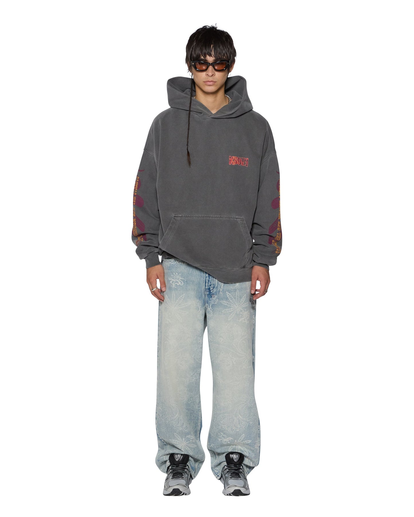 KICKSTART EKCESS HOODIE CHARCOAL
