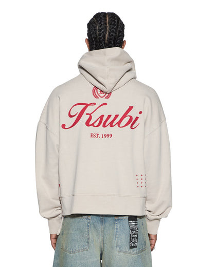 KLASSE HALEN ZIP HOODIE SMOKE