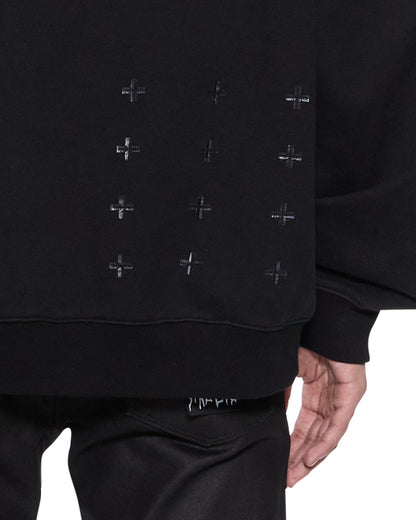 LORDS EKCESS HOODIE JET BLACK