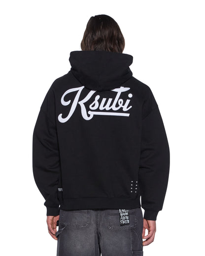 OUTFIELD EKCESS HOODIE BLACK