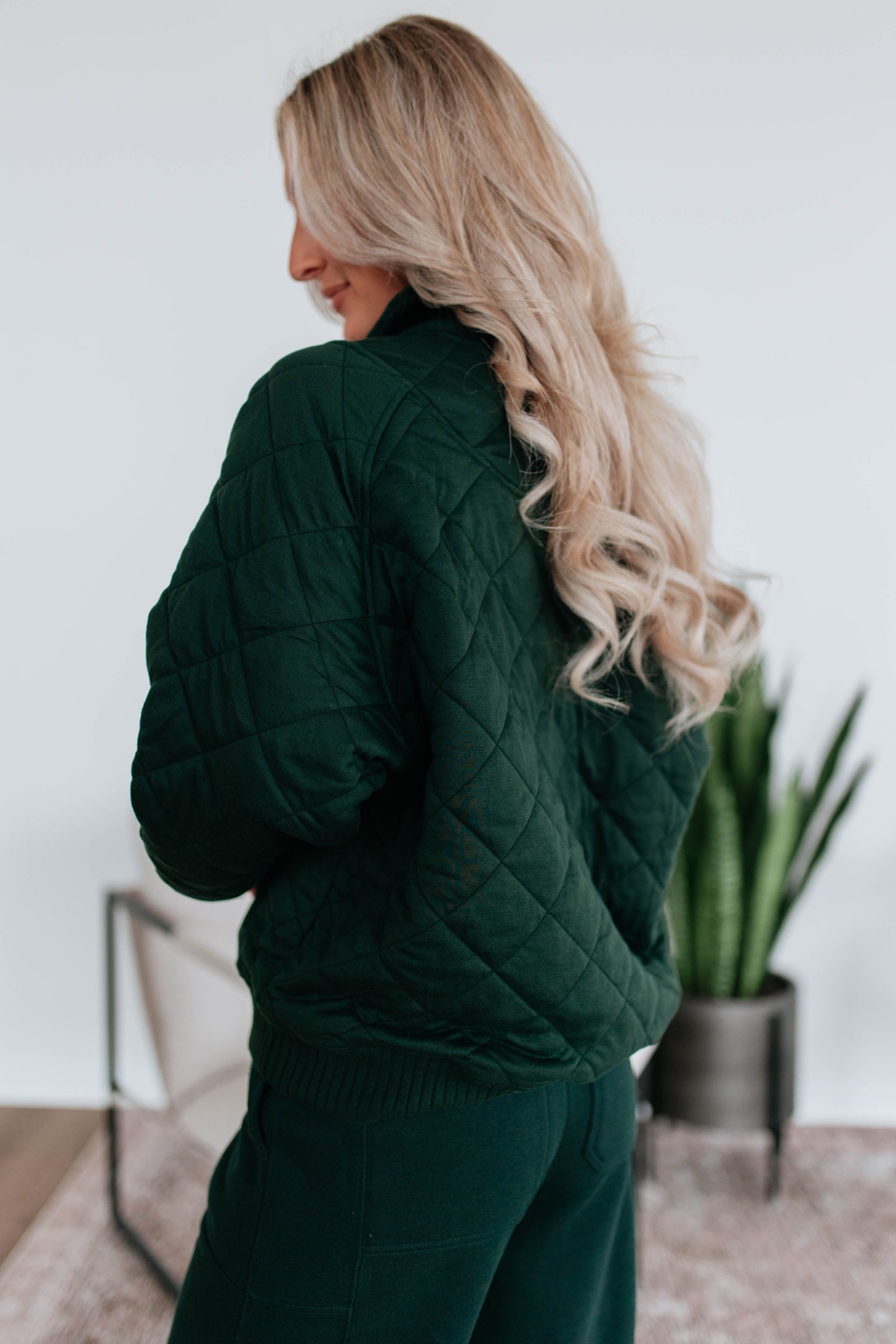Senara Quilted Pullover