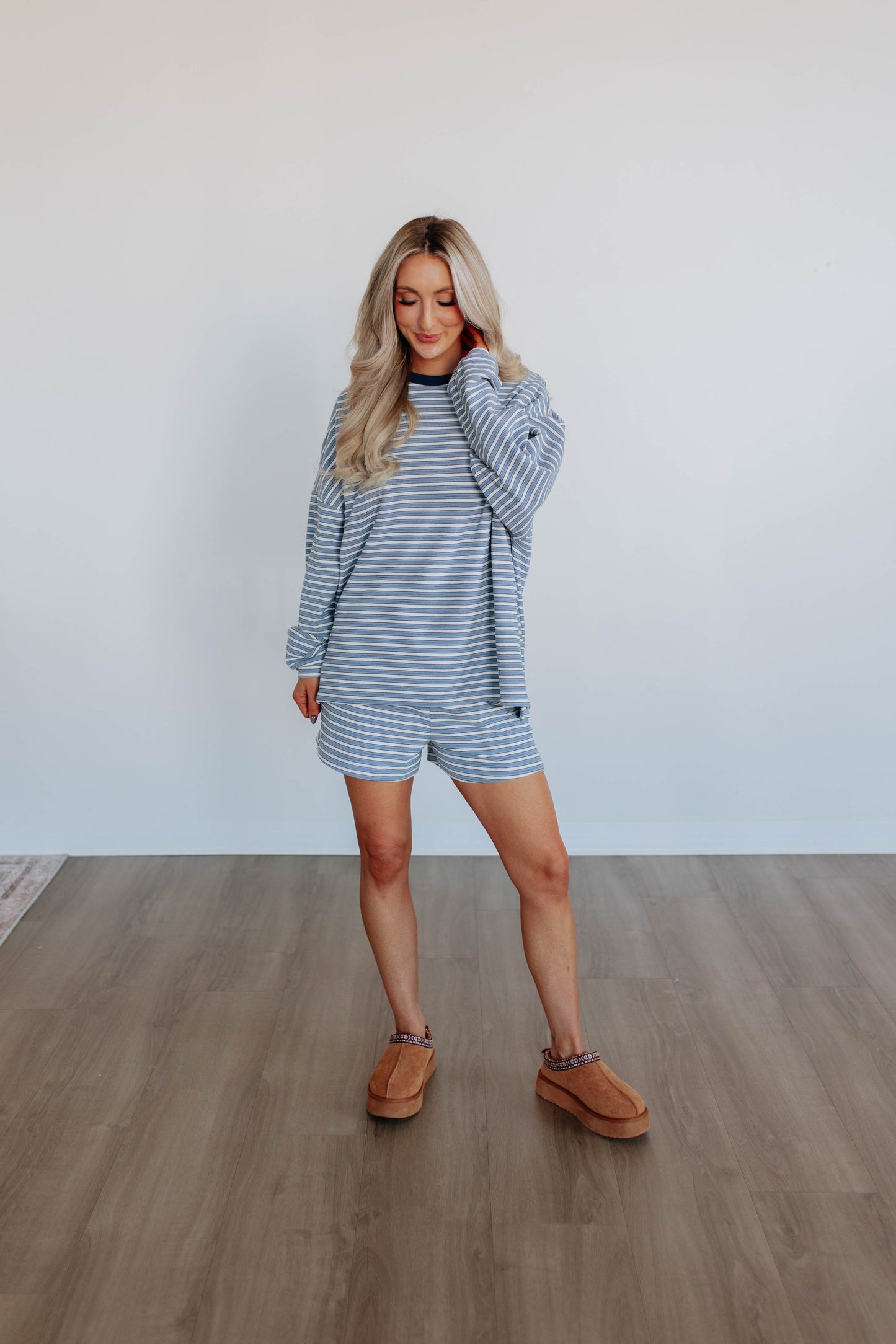 Traci Striped Shorts