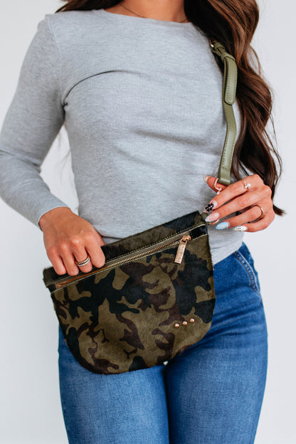 Patsy Hair On Hide Bum Bag