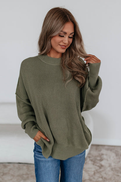Violet Oversized Sweater