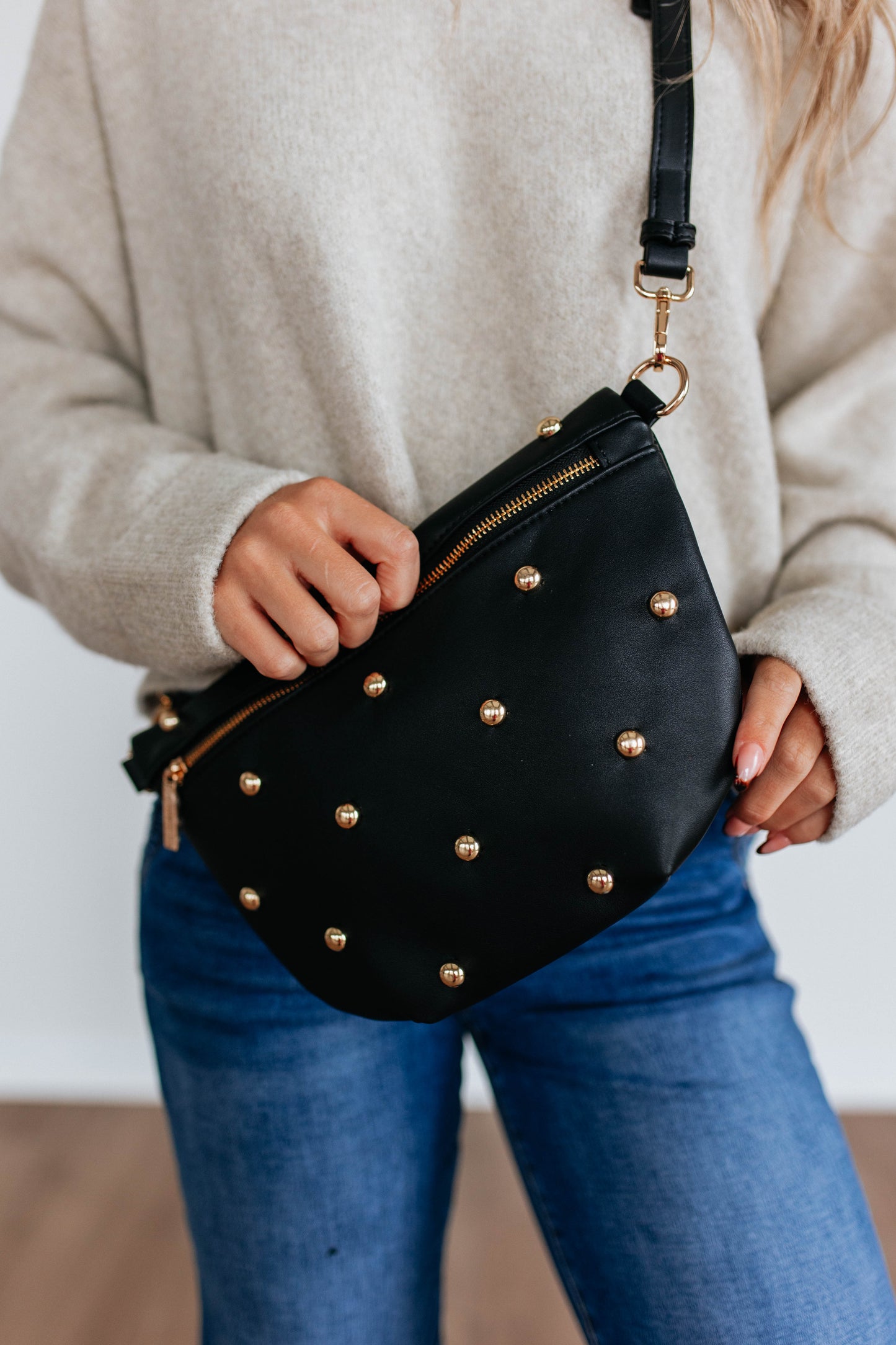 Patsy Studded Bum Bag