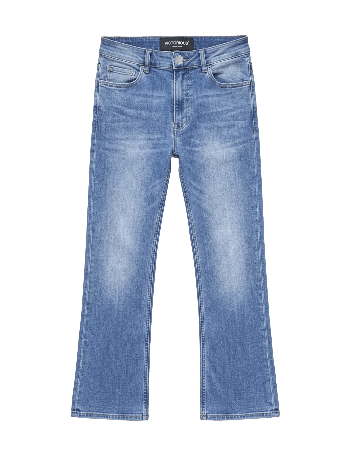 Flared Denim Jeans