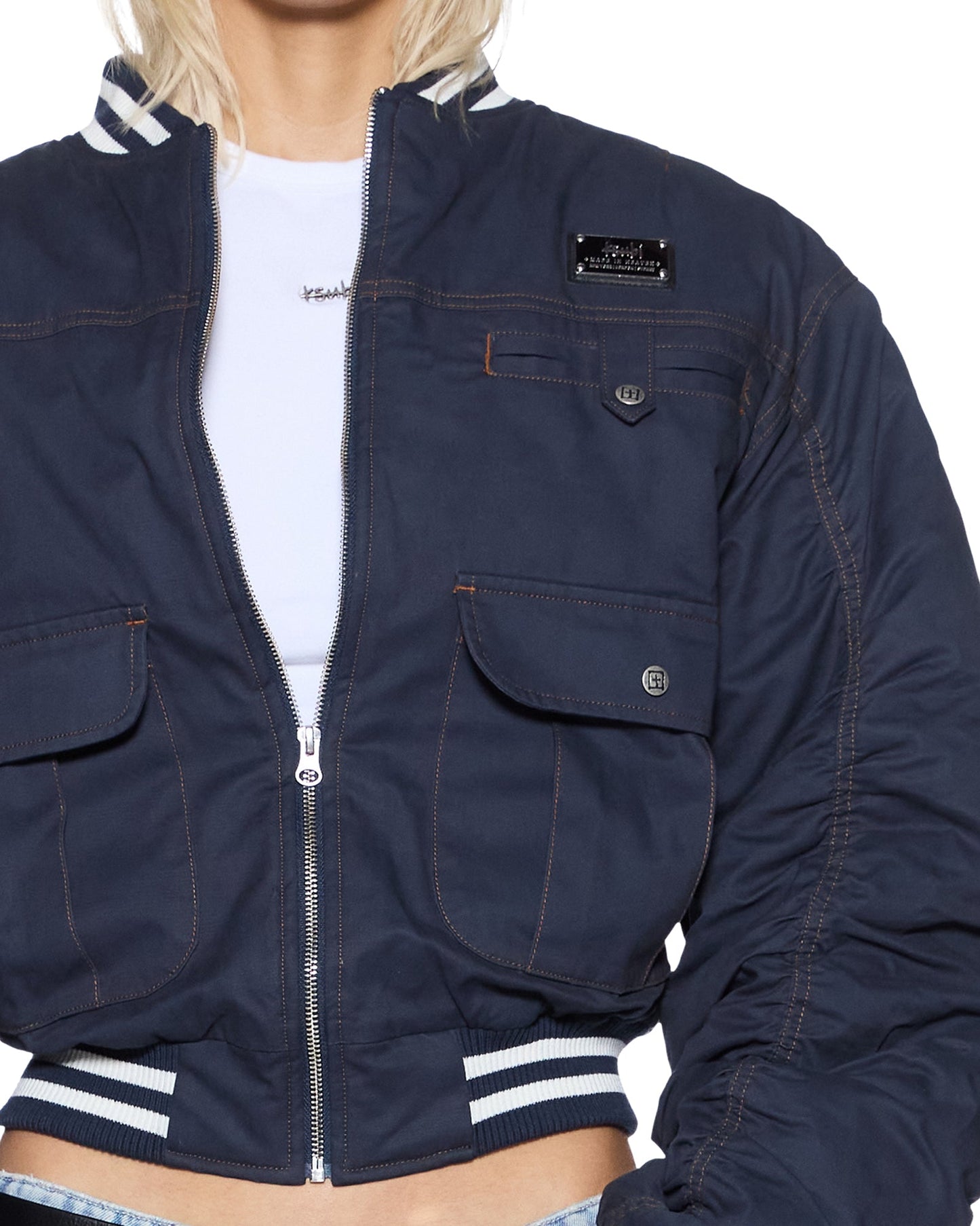 DYNASTY BOMBER JACKET NAVY