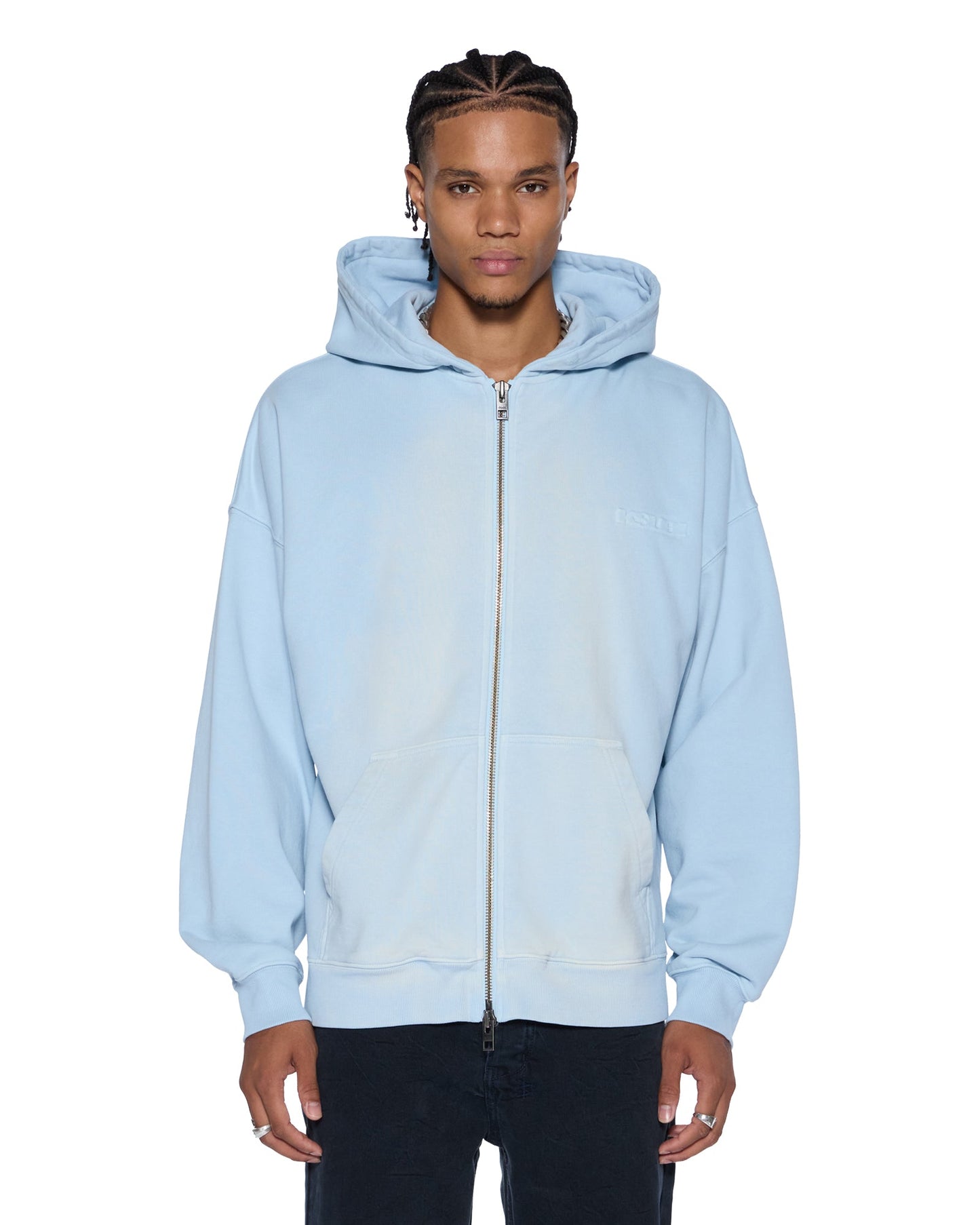 INTRUDER EKCESS ZIP THRU HOOD ICE MIST