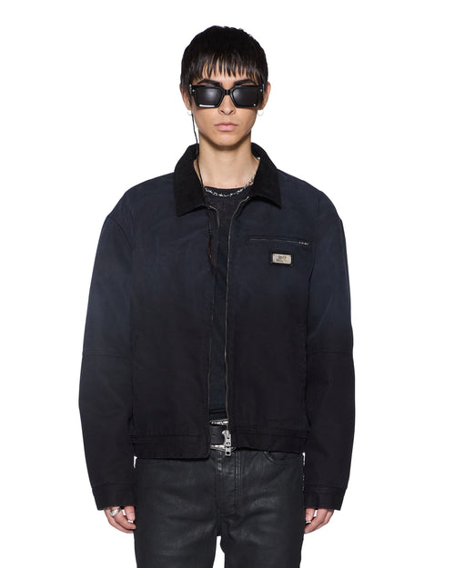 PLATED GREENWICH JACKET BLACK