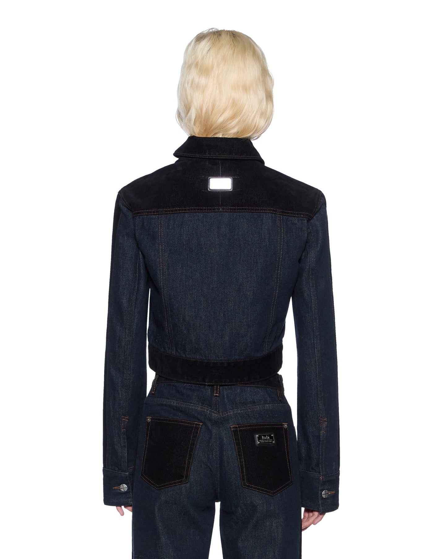 SLIM TRUCKER JACKET VIXEN SPLICED