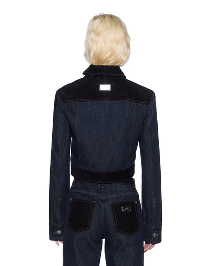 SLIM TRUCKER JACKET VIXEN SPLICED