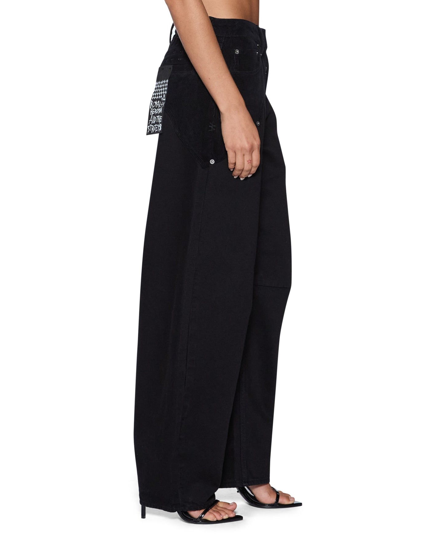BARREL JEAN SALOON BLACK