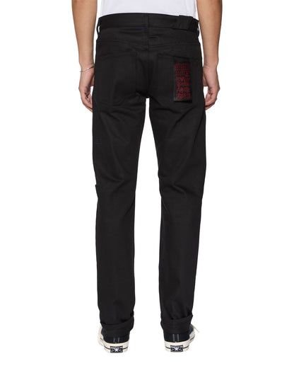 CHITCH SELVEDGE RAW BLACK