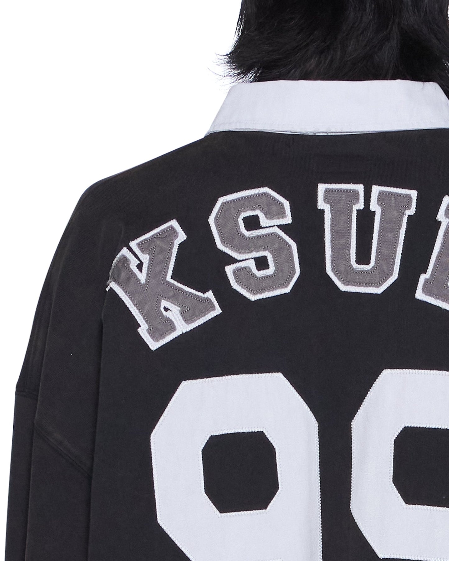 DUKE RUGBY LS JERSEY BLACK