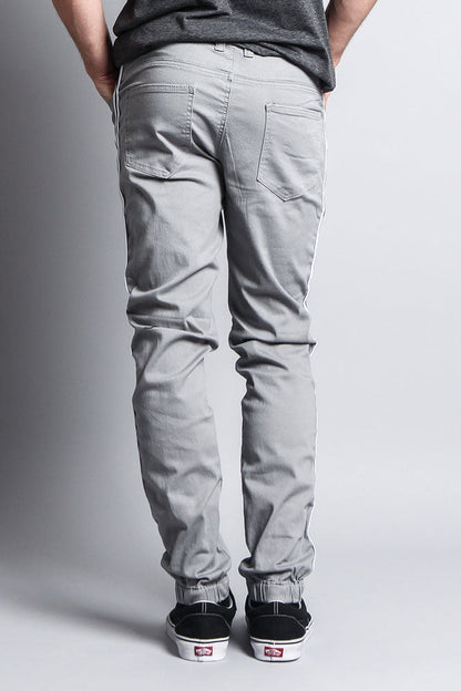 Men's Side Striped Band Joggers