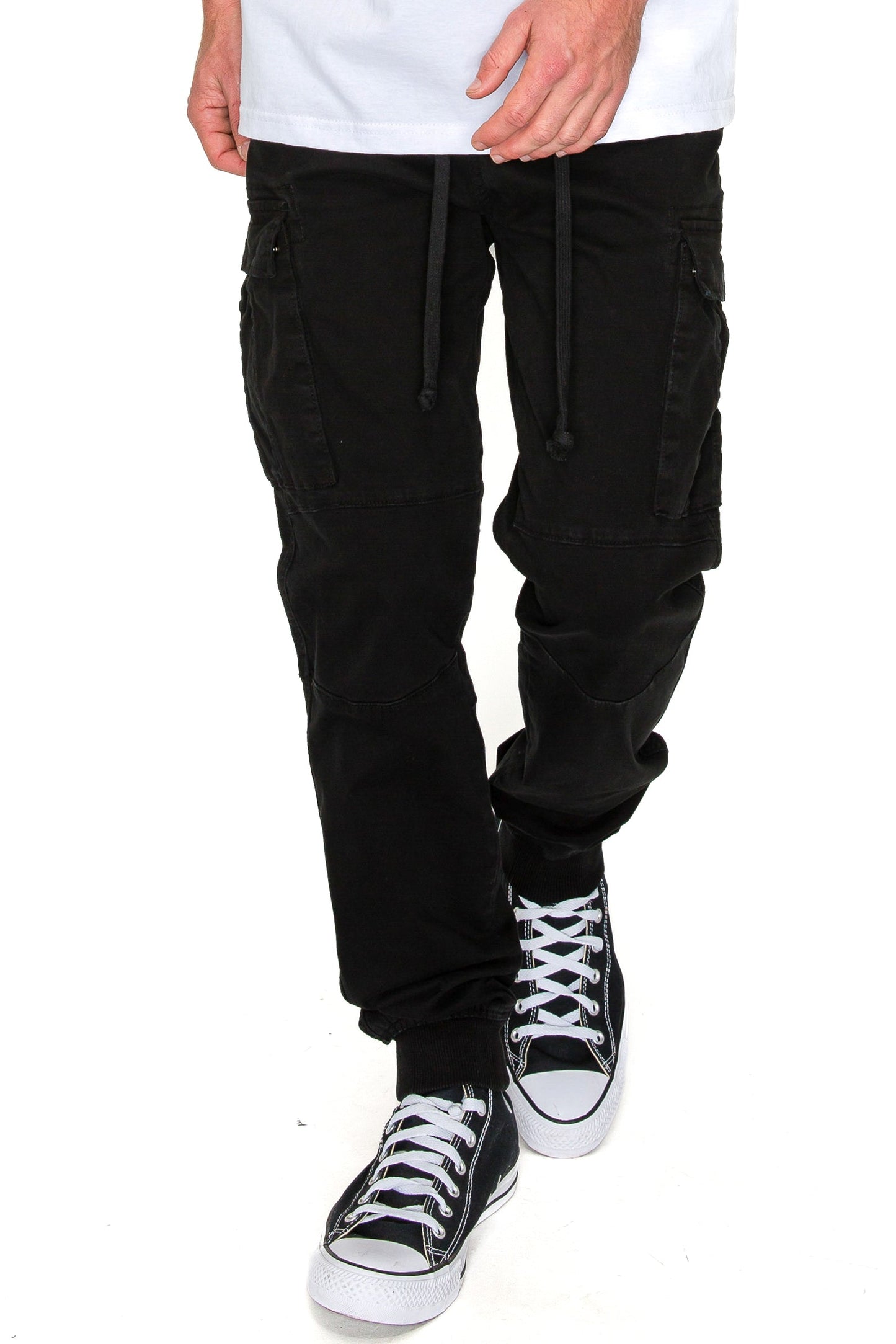 Premium Garment Washed Cargo Jogger