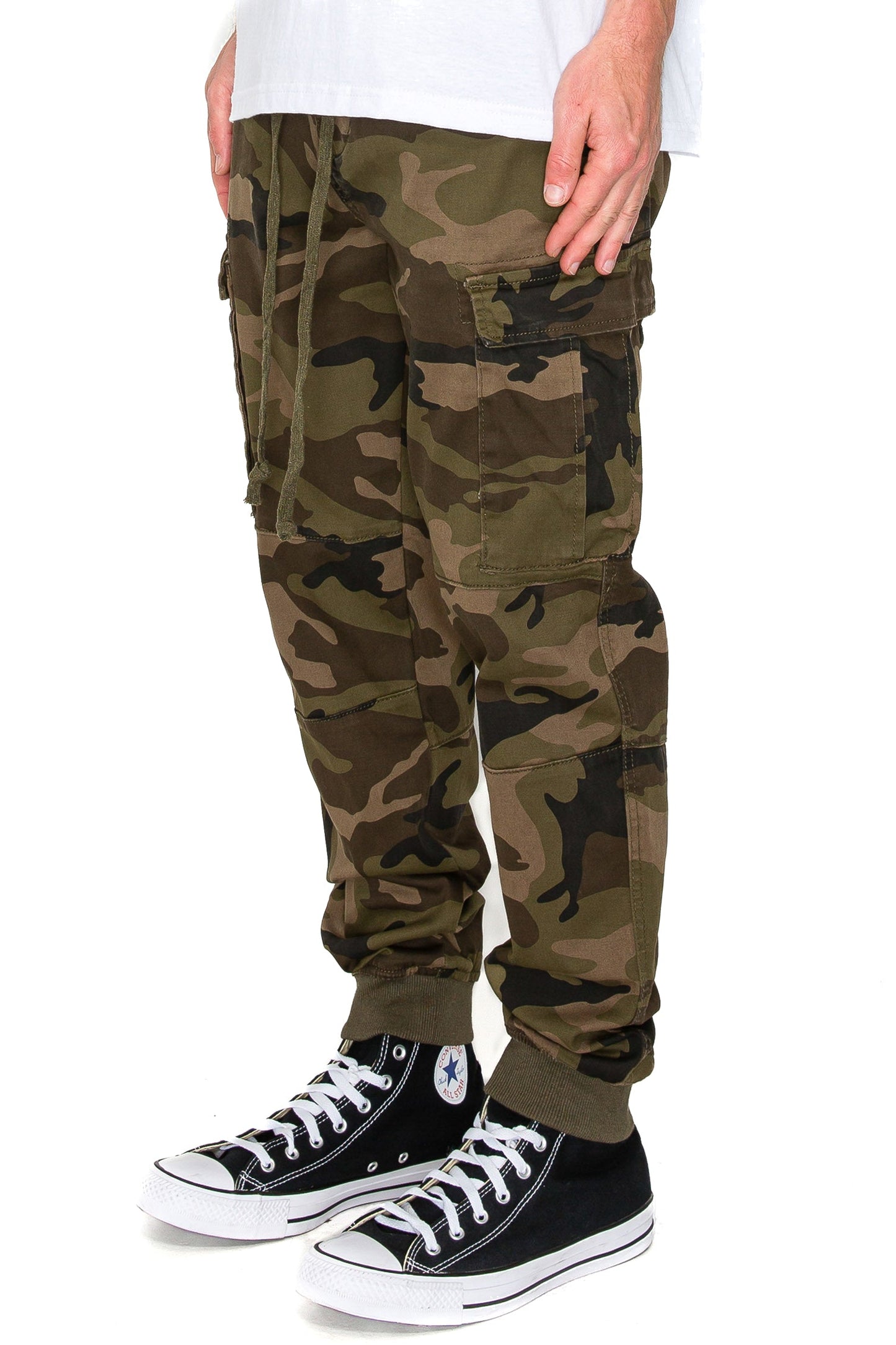 Premium Garment Washed Cargo Jogger