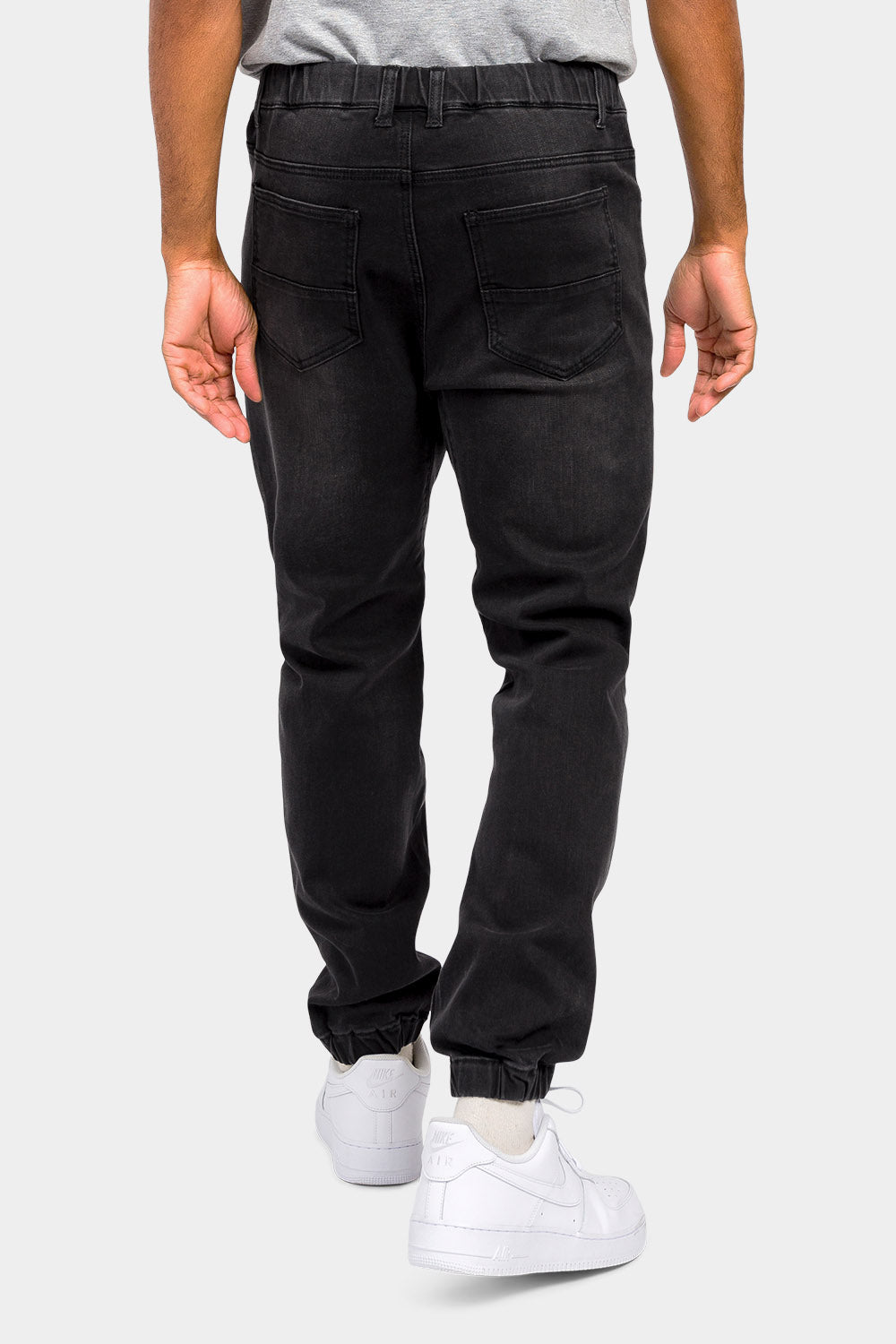 Denim Jogger Pants