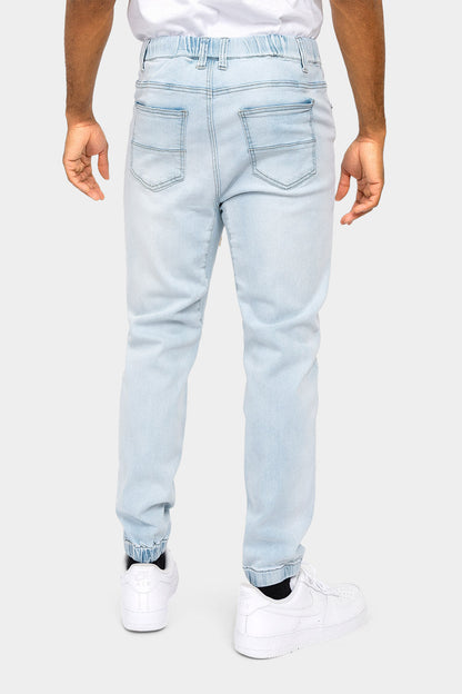 Denim Jogger Pants