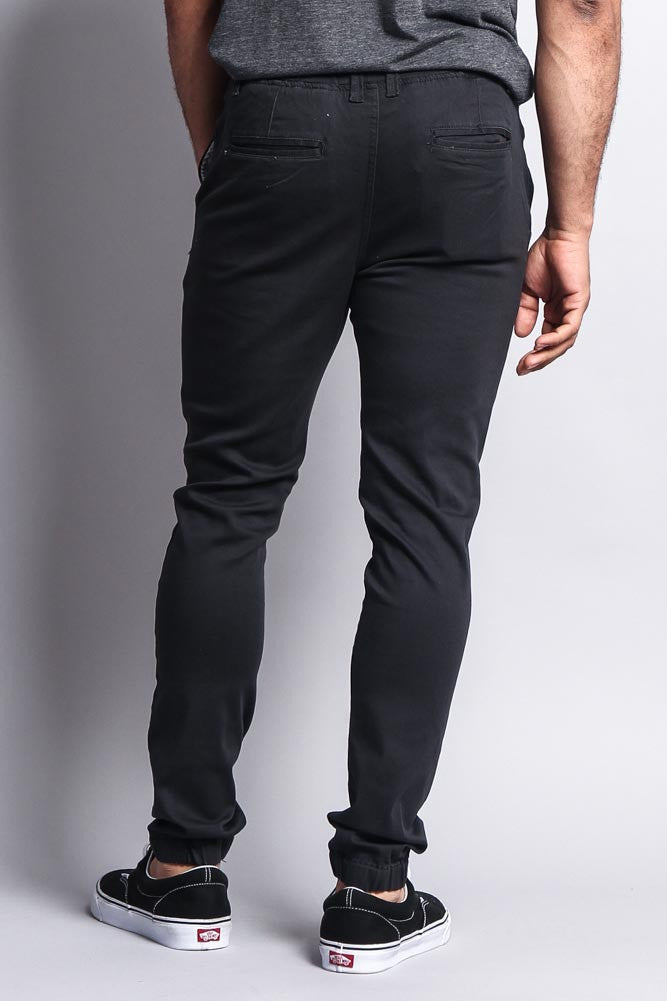 Men's Slant-Pocket Skinny Joggers