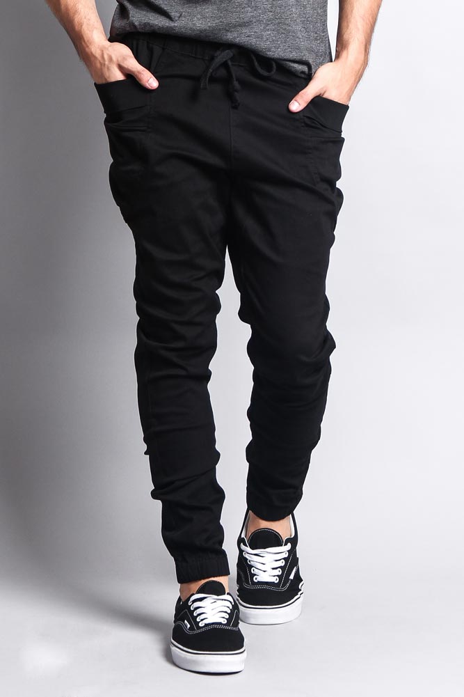 Men's Joggers With Side Hip Pockets
