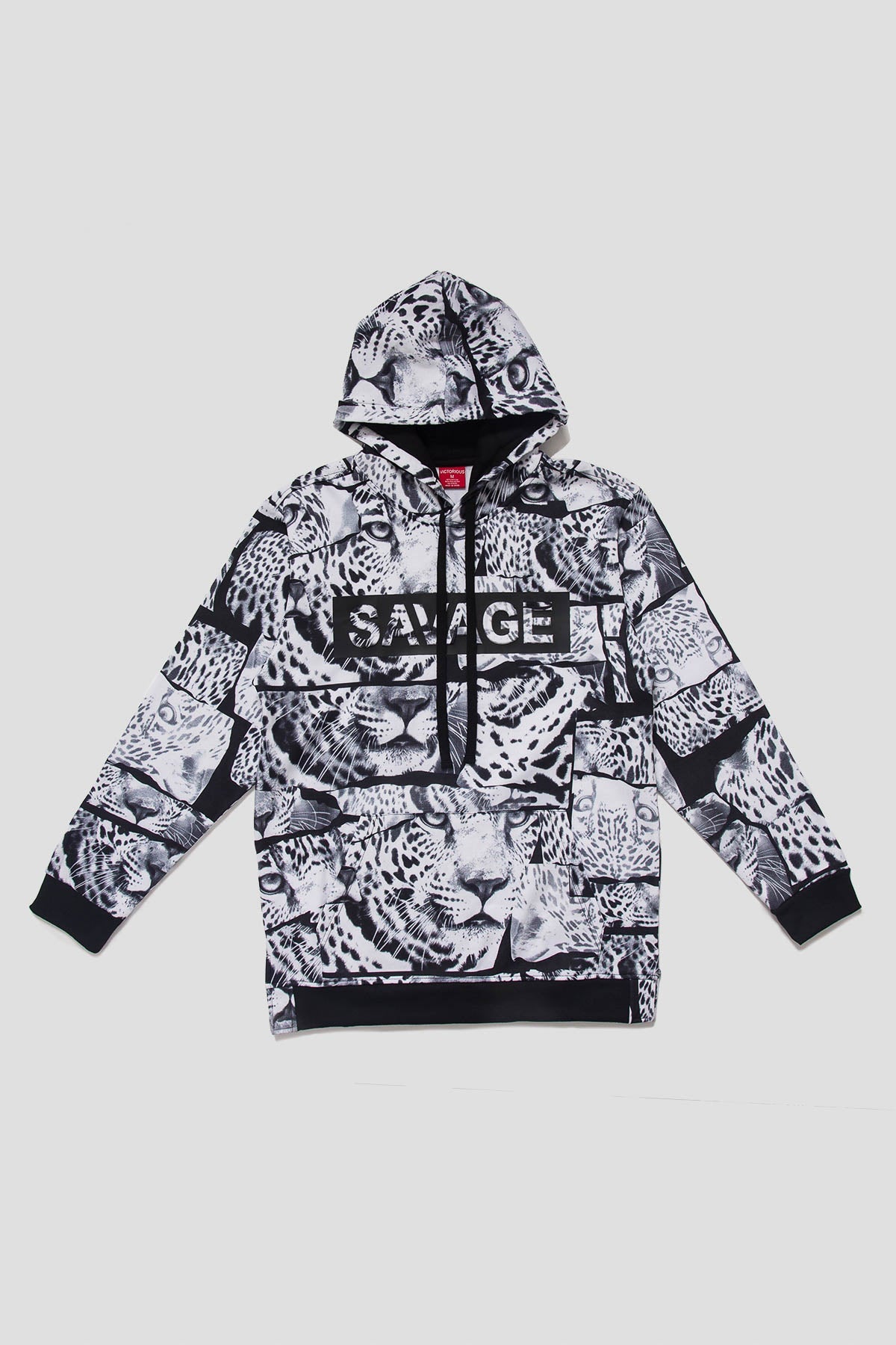 Savage Leopard Fleece Pullover