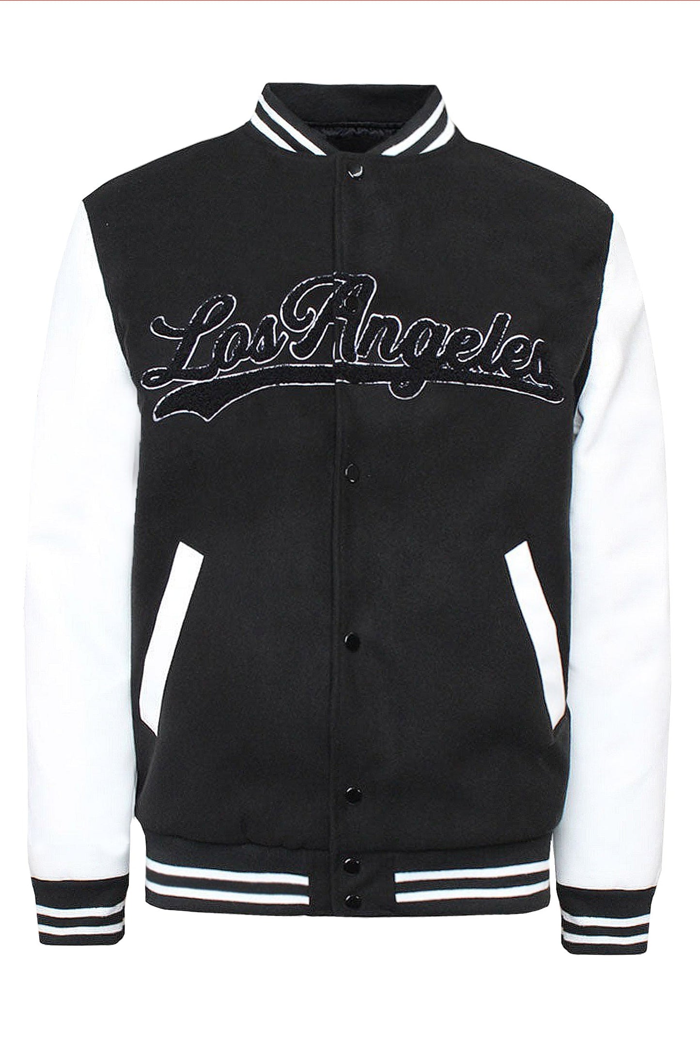 Men's Los Angeles Chenille Patch Varsity Jacket