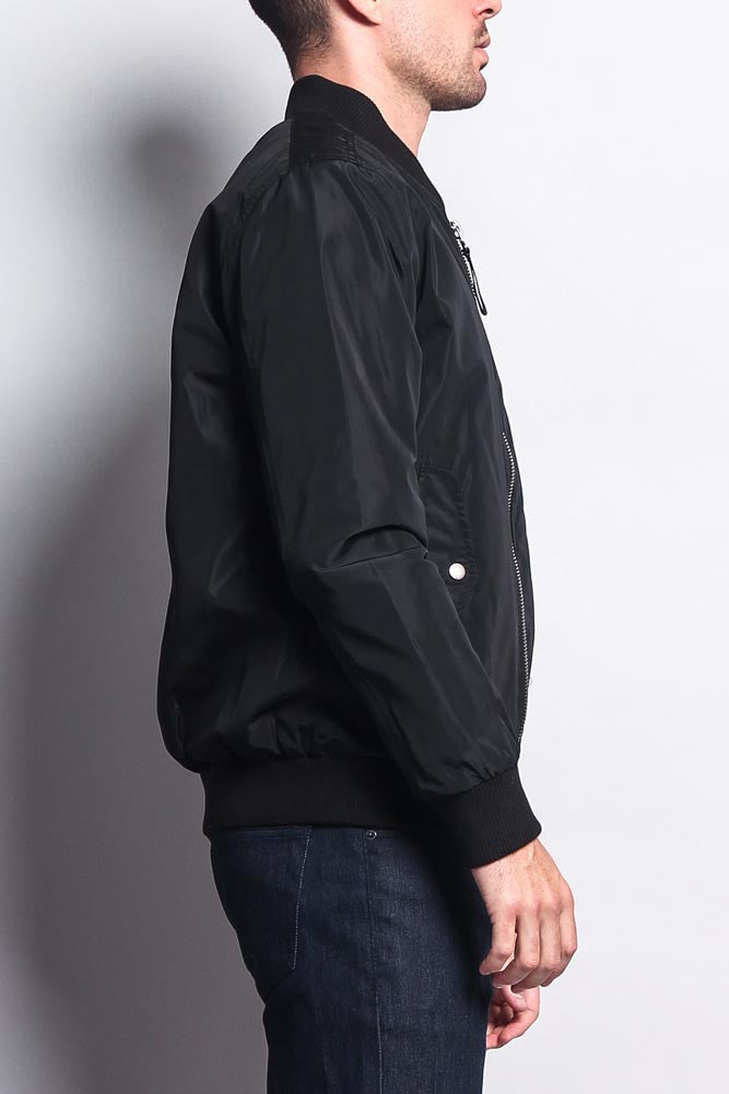 Men's Lightweight Bomber Flight Jacket