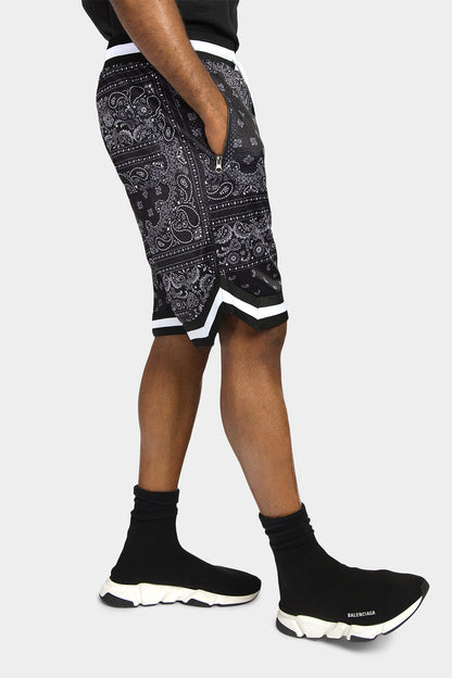 Pro Bandana Paisley Basketball Shorts