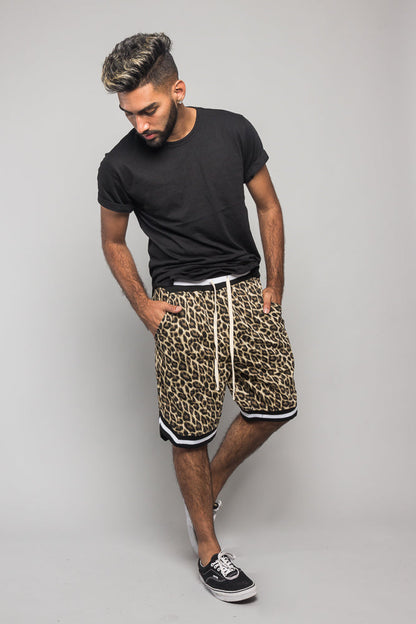 Animal Print Basketball Shorts